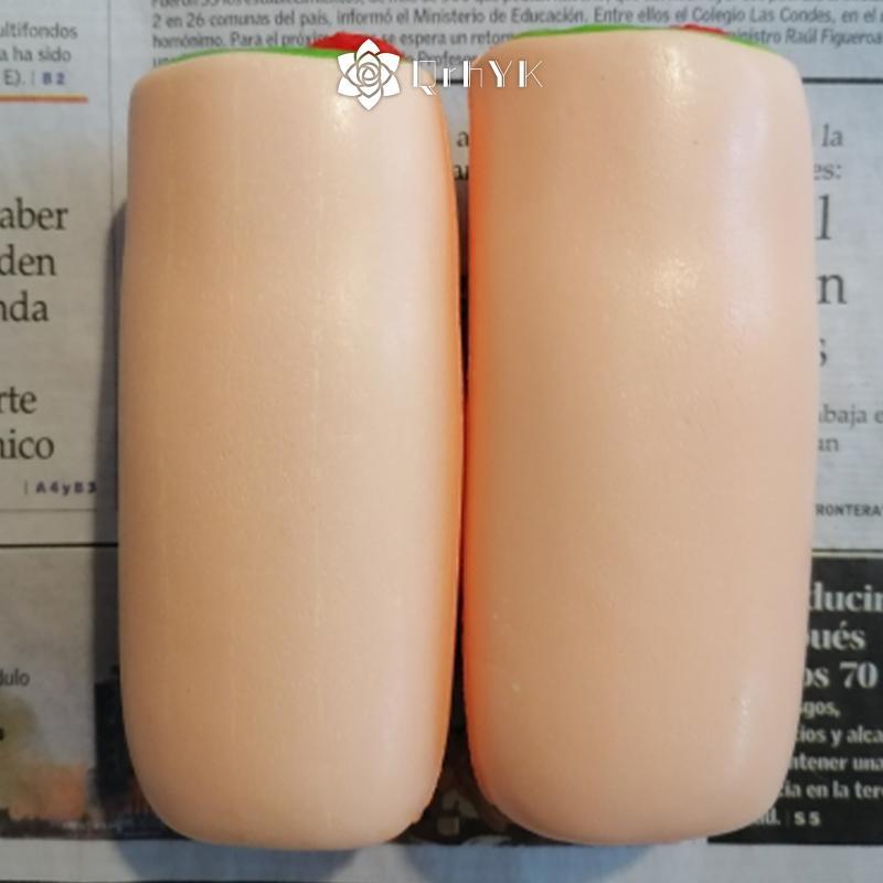 QrhYK Burrito Squishy Doll ของเล่นป้องกันความเครียด Mini Egg Roll ความเครียดบรรเทาบีบของเล่นใหม่