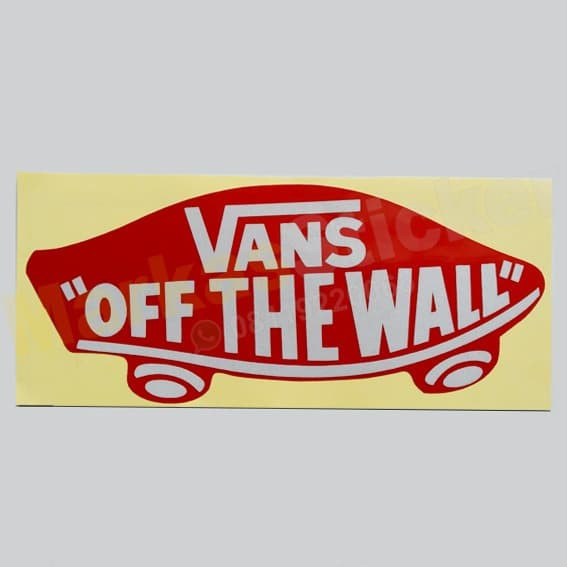 สติ๊กเกอร์ตัด Vans Off The Wall Sticker Skate Kalcer Aesthetic