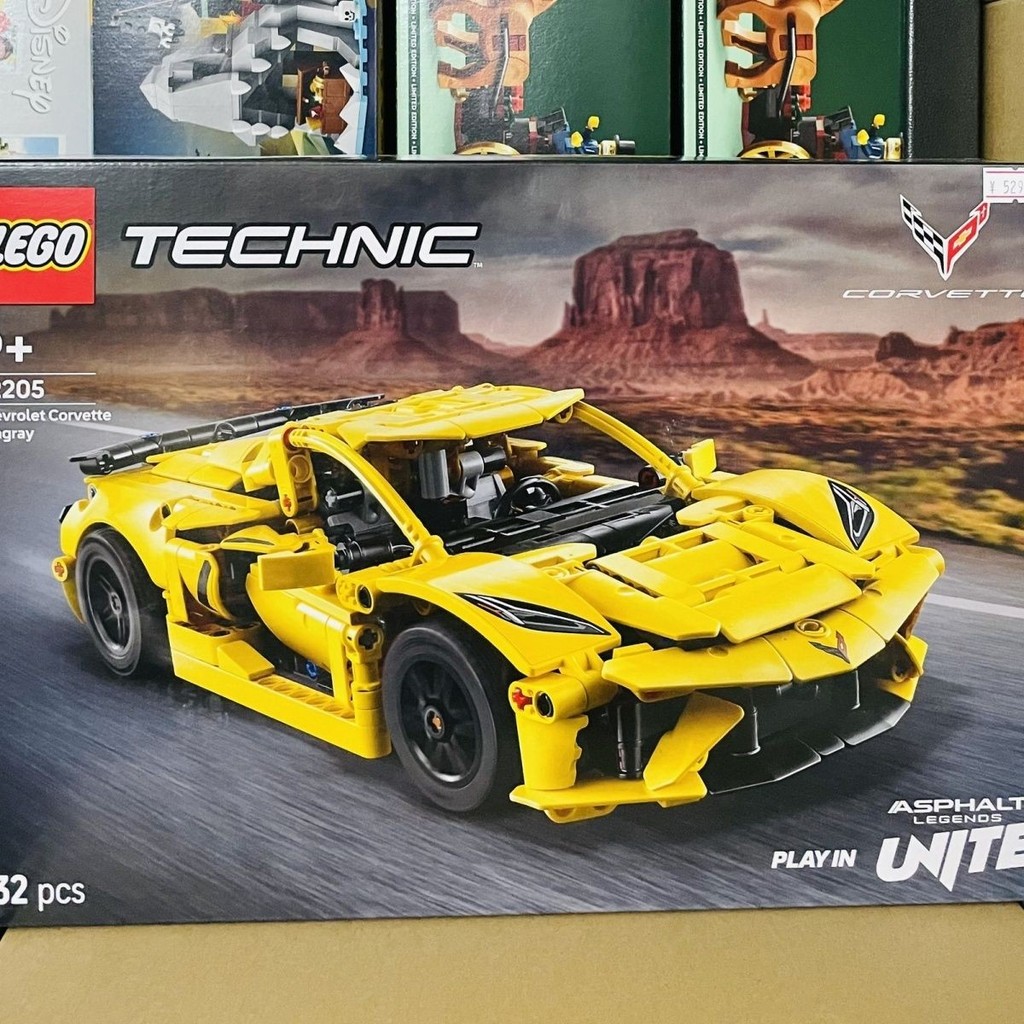 LEGO LEGO Mechanical Group Series 42205 Chevrolet Corvette Boys Girls Building Blocks ของเล่นของขวัญ
