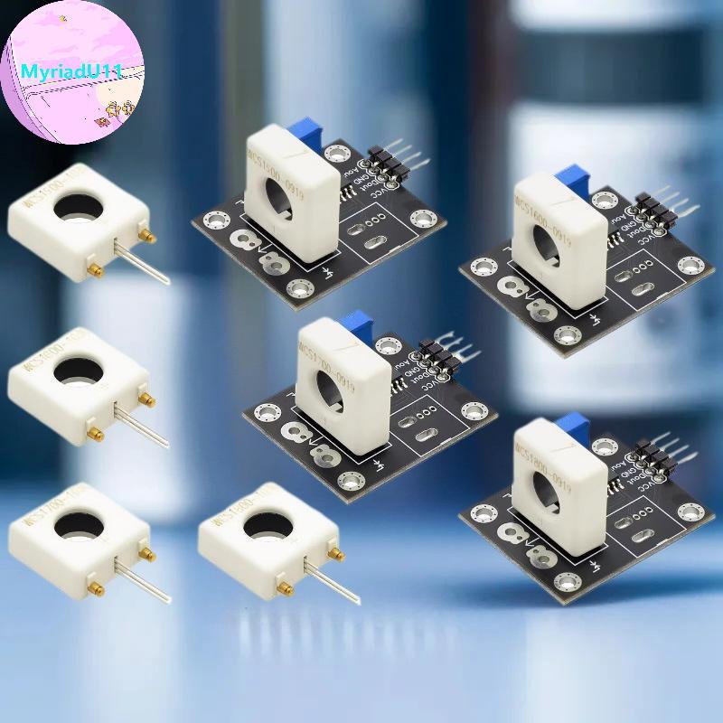 MyriadU WCS1600 WCS1700 WCS1800 3-5V Hall Current Sensor ปรับ DC 35A/70A สั้น Over-Current เครื่องตร