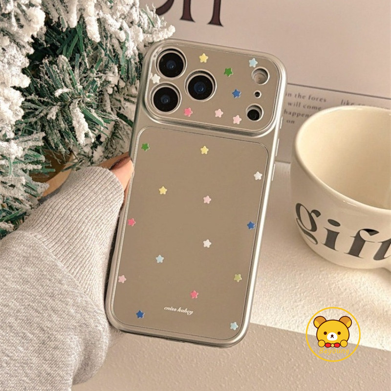 Starการ์ตูนกระจกเคสโทรศัพท์สําหรับRealme 15 15T 14 14T 13 12 Pro Plus Lite GT Neo6 SE GT8 GT7 7T GT6