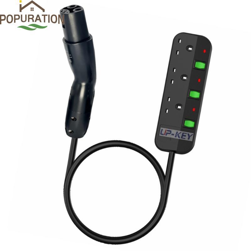 POP Multiple Socket V2L Discharge Cable สําหรับพอร์ต NACS พร้อมการป้องกันโอเวอร์โหลด