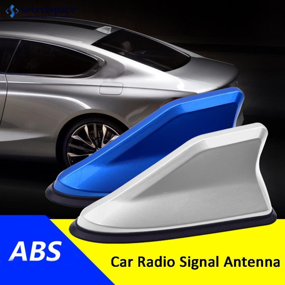 SECRETSPACE Universal รถเครื่องขยายสัญญาณ FM วิทยุเสาอากาศหูฉลาม FM/AM ตกแต่งหลังคา Aerial Replaceme
