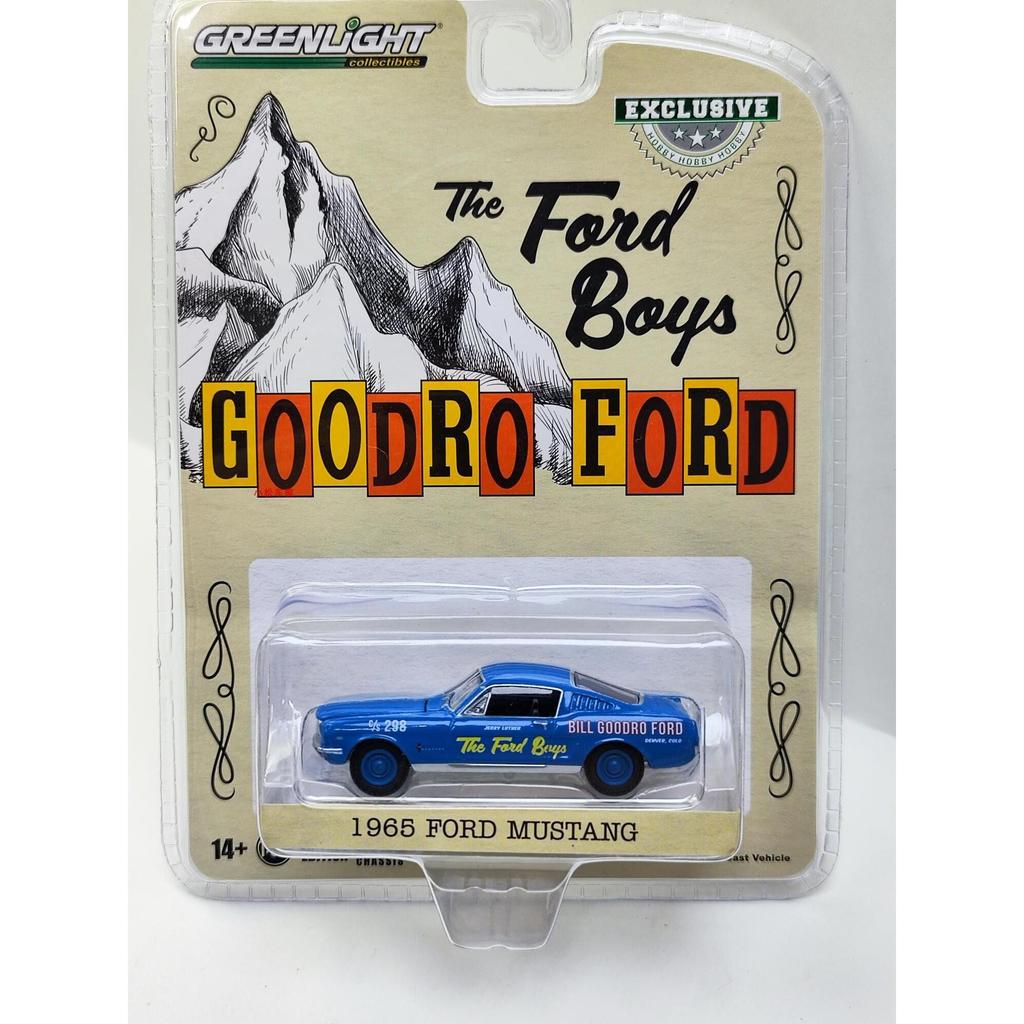 绿光1:64 965福特野马Fastback - Bill Goodro Ford