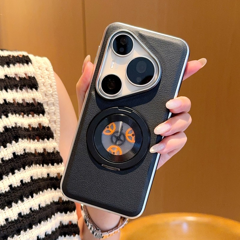เคสโทรศัพท์สําหรับ Huawei pura80 70pro p80 70ultra วงเล็บหมุนได้เคสแม่เหล็ก