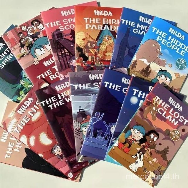 Hilda Line Book/Hilda Animation Piece Line Book ซีซั่นแรก Little Master Little Tadpole Point Reading