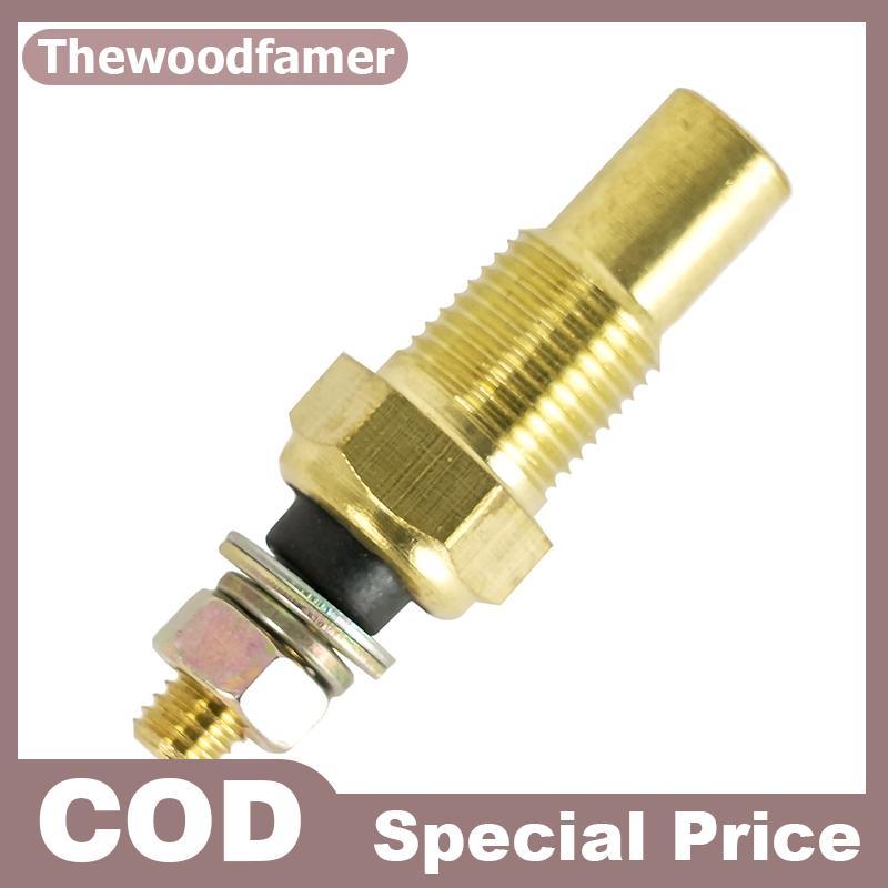Thewoodfamer 12V 1/8 NPT Racing Car Oil Temp Sensor เซ็นเซอร์อุณหภูมิน้ํา Water Temp Sensor Gauge Se
