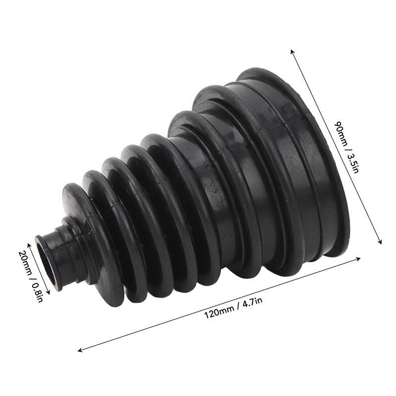 (time) Car CV Boot Kit Constand-Velocity Dust Cover Joint รูปที่ 5