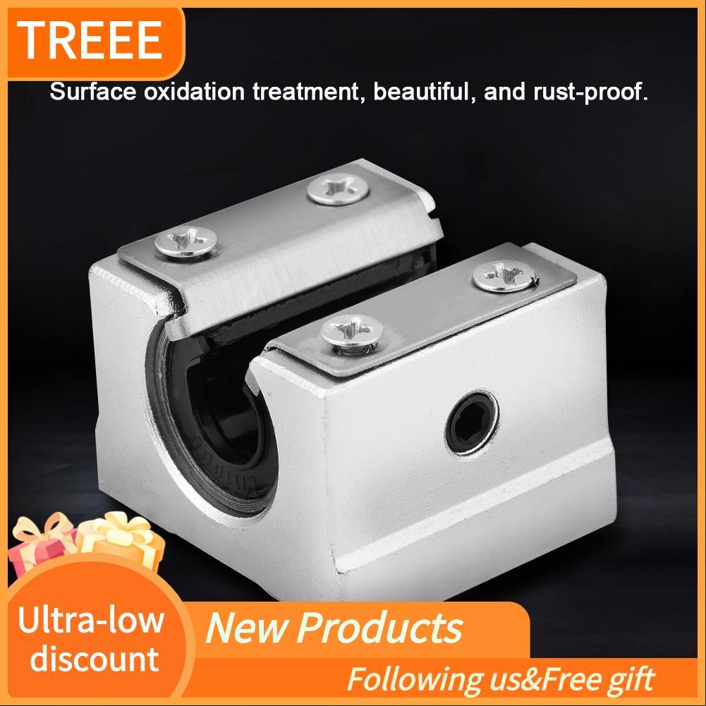 Treee Treee เปิด Linear แบริ่งสไลด์ Motion SBR10UU SBR12UU SBR16UU SBR20UU 1PCS (10)