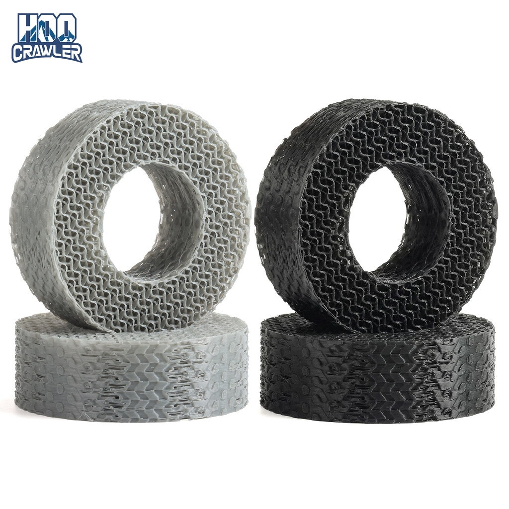 SuperSoft 1.9 "ยางใส่ 3D การพิมพ์ TPU ยางฟิลเลอร์กันน้ํา fit 118-122 มม.ล้อยาง 1/10RC Crawler TRX4 S