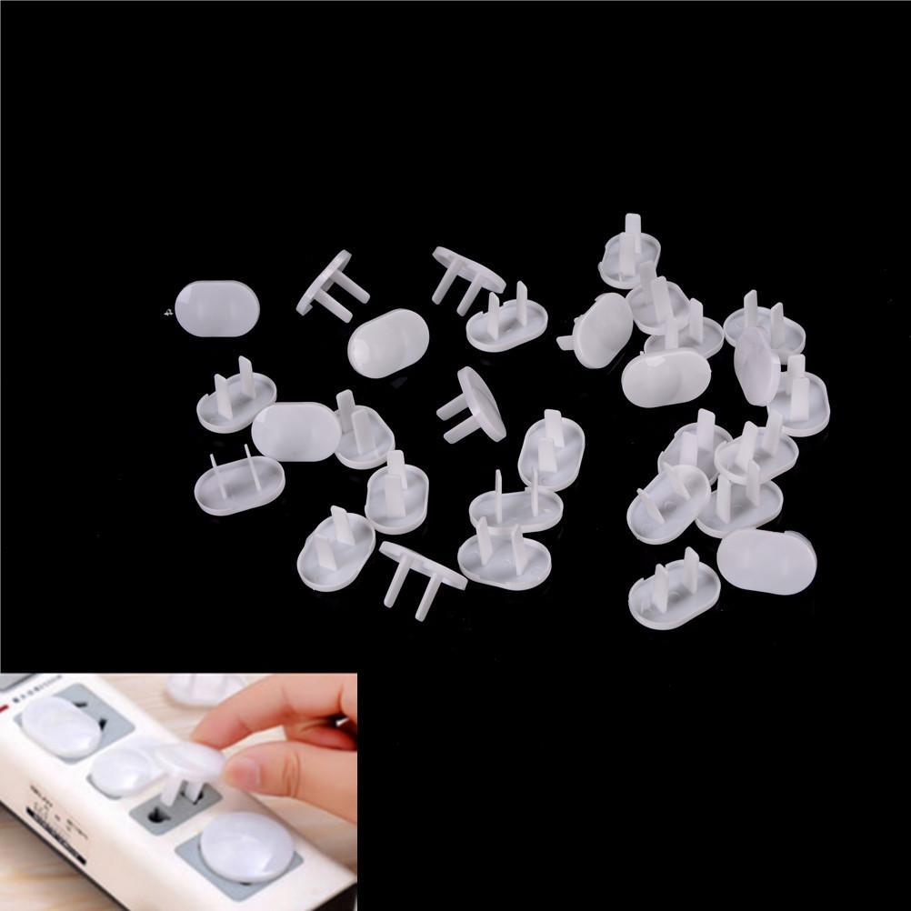 [Delication] 30 ชิ้น Power Soet Outlet Plug ฝาครอบป้องกัน Baby Protector2 Hole Power Soet Outlet Plug ใหม่ล่าสุด