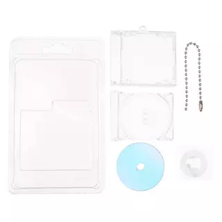 [Sep-t] 1 ชุด Mini NFC Functional CD Disc Case Key Chain อุปกรณ์ต่อพ่วงอัลบั้มที่ระลึก Key Holder สําหรับ DIY Bapa จี้