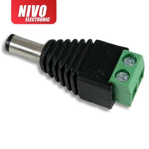 DC PLUG JOIN SCREW HEAD CONNECTOR