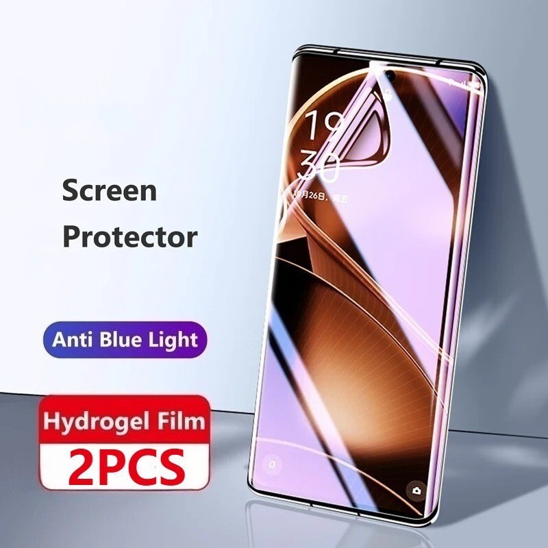 2Pcs Anti Spy ความเป็นส่วนตัว Soft Hydrogel ฟิล์มสําหรับ Oppo F33 F31 Pro F33Pro F31Pro Plus Anti Bl