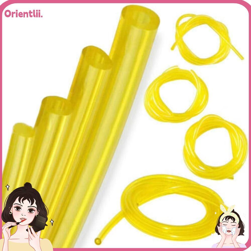 ท่อสาย ORIENTTK, สีเหลือง 4 ขนาดท่อน้ํามันน้ํามัน, อุปกรณ์เสริมเครื่องตัดหญ้าที่ทนต่อการกัดกร่อน, เครื่องเป่าลมลูกโซ่ทริมเมอร์