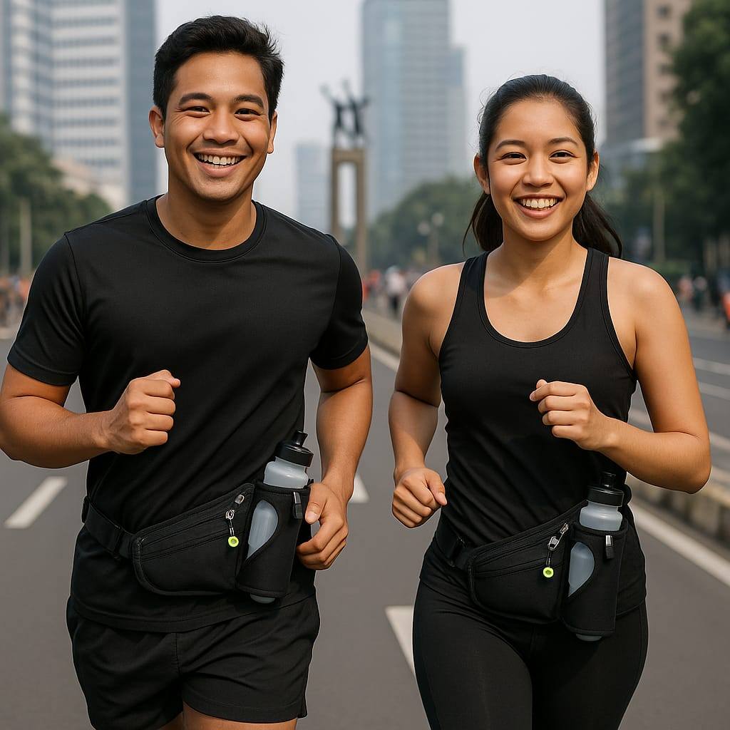 AONIJIE กระเป๋าคาดเอววิ่ง อาโอนิจิ - กระเป๋าคาดเอวสําหรับวิ่งสําหรับปั่นจักรยานและเล่นกีฬา