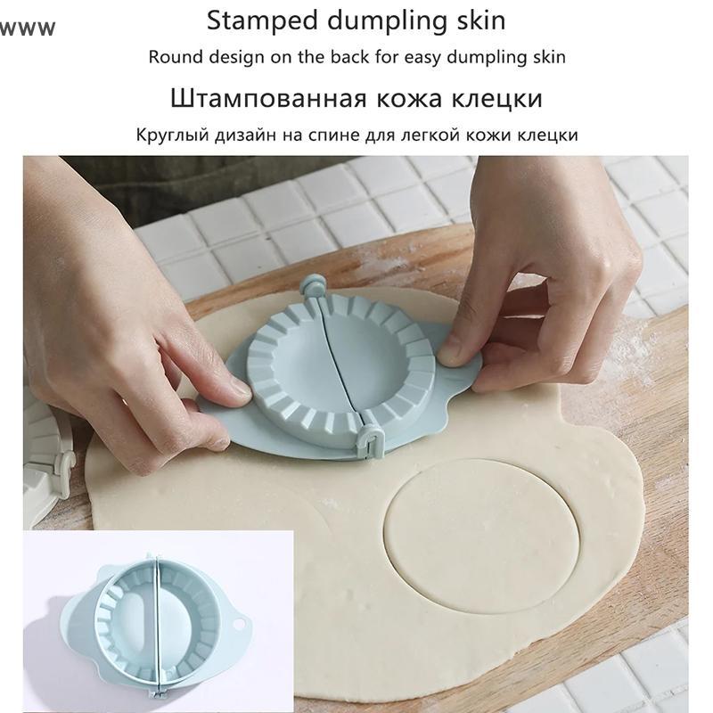 เครื่องทำเกี๊ยวปลาค็อดแม่พิมพ์เกี๊ยวที่หนีบแม่พิมพ์อบอุปกรณ์ในครัวแม่พิมพ์เกี๊ยวฟางข้าวสาลีใหม่ - รูปที่ 6