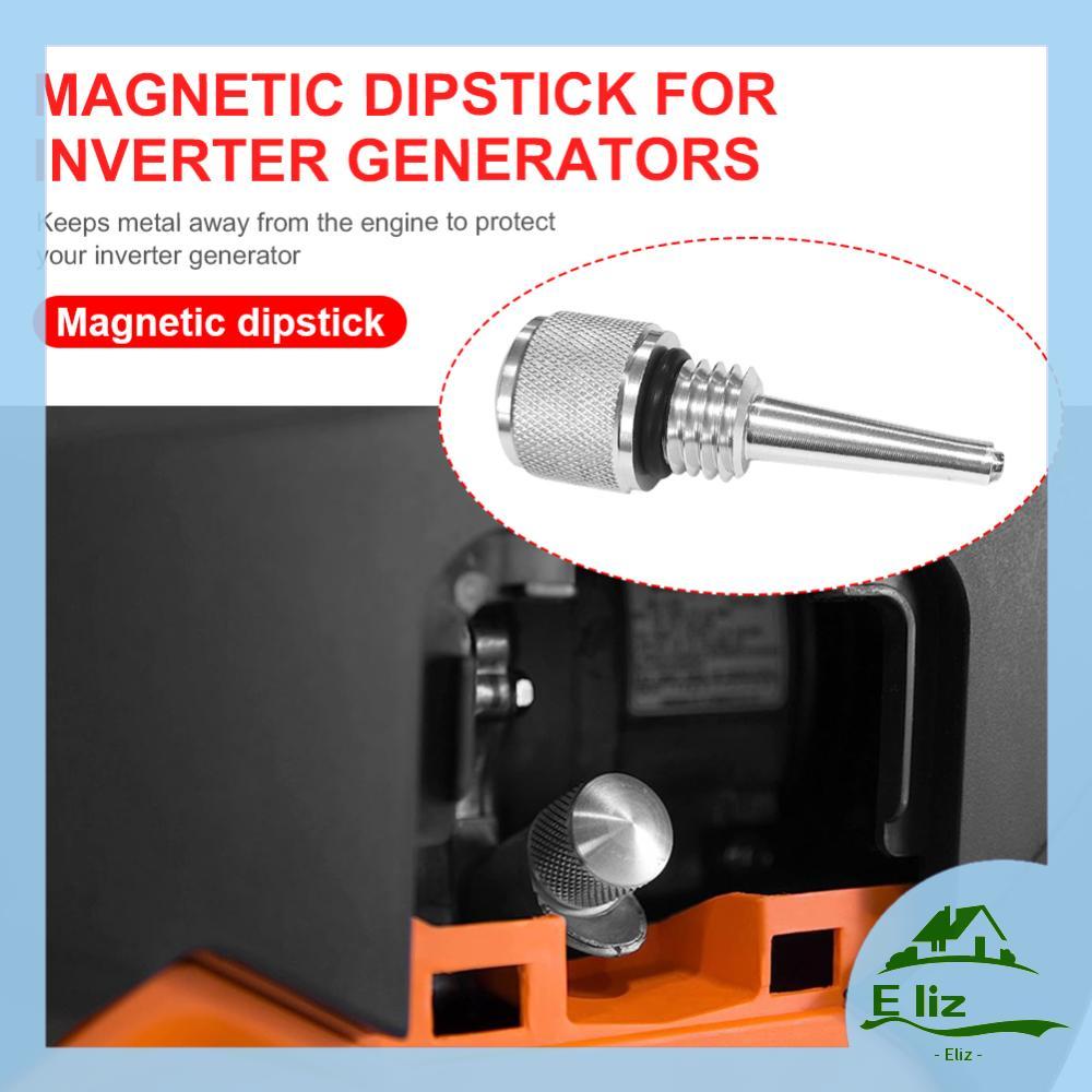[Elizabeth1.th] M18x2.5 Magnetic Oil Dipstick สําหรับเครื่องกําเนิดไฟฟ้าอินเวอร์เตอร์สําหรับ Generac