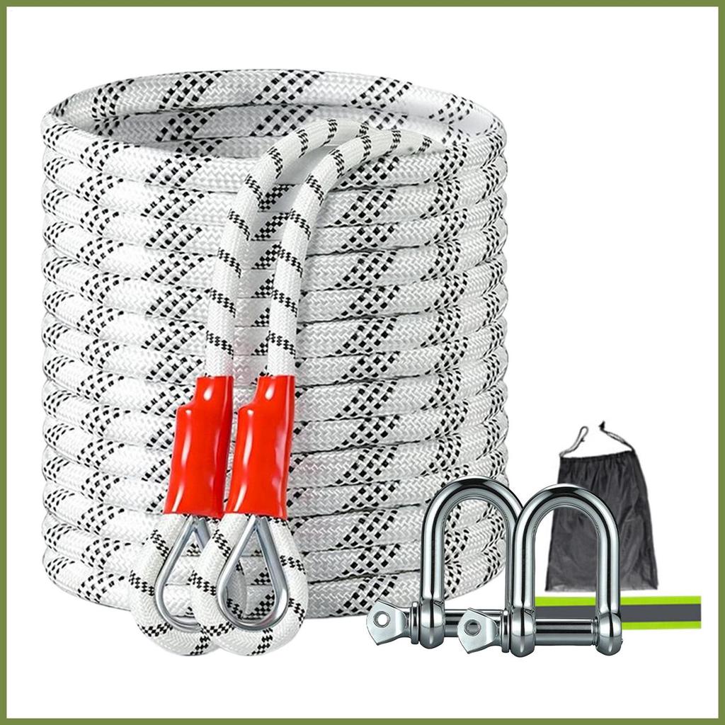 เชือกลากสําหรับรถบรรทุกกู้ภัยลากจูงสายรัดมัลติฟังก์ชั่เชือกลากสําหรับรถบรรทุก SUV Offroad Overlandin