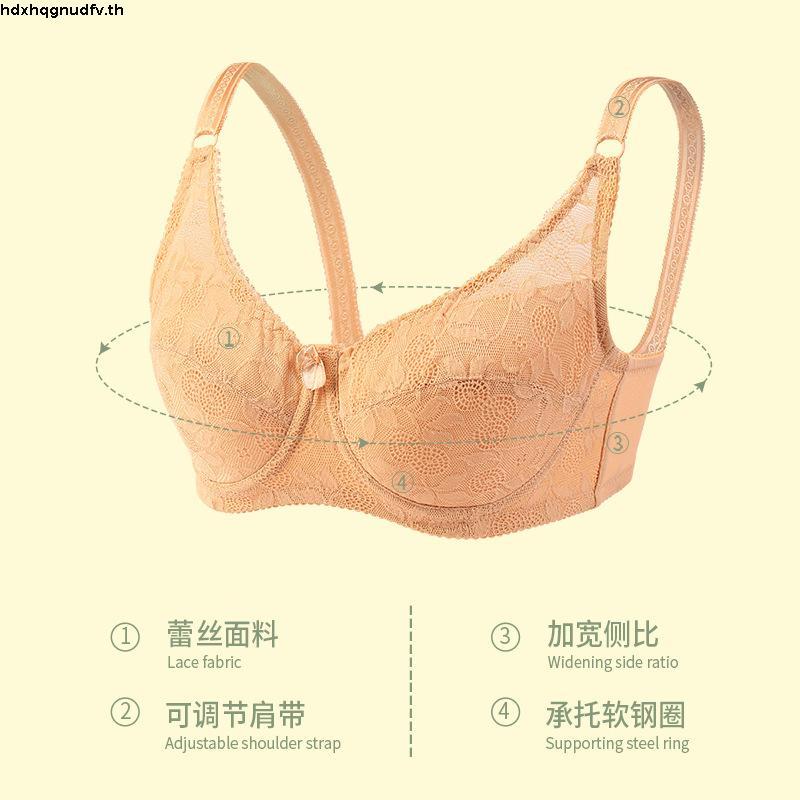 Wacoal รุ่น WB9M39 ไร้โครง ไม่มีฟองน้ำ ลายลูกไม้ เต้าทรงแบบเต็มคัฟ (มีให้เลือก 3 สี)