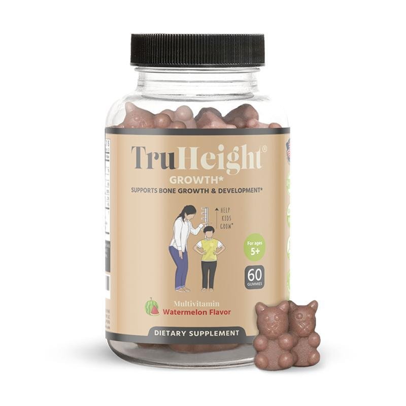 TruHeight Growth Gummies (Watermelon) Growth & Development for Kids & Teens - Endorsed by Pediatrici