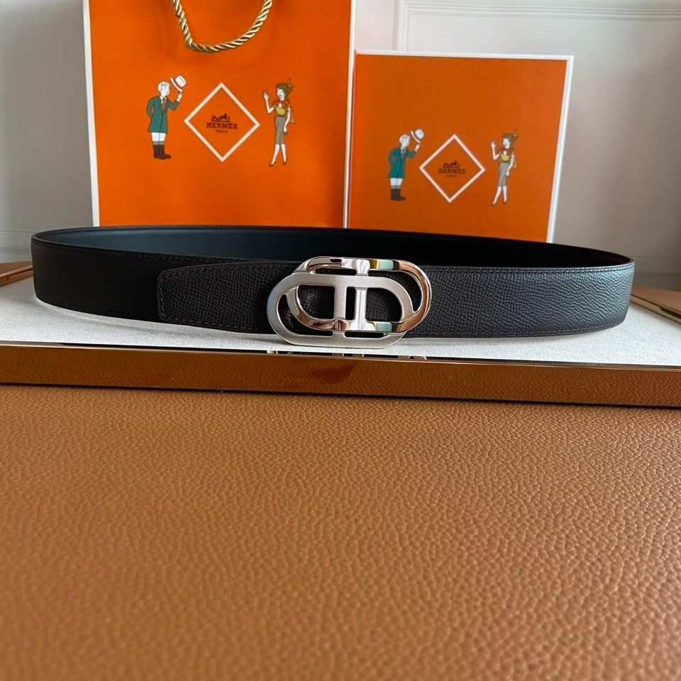 A9XT Her''s Men's Genuine Leather Belt Korean Style Business Casual Versatile Internet Celebrity Bel