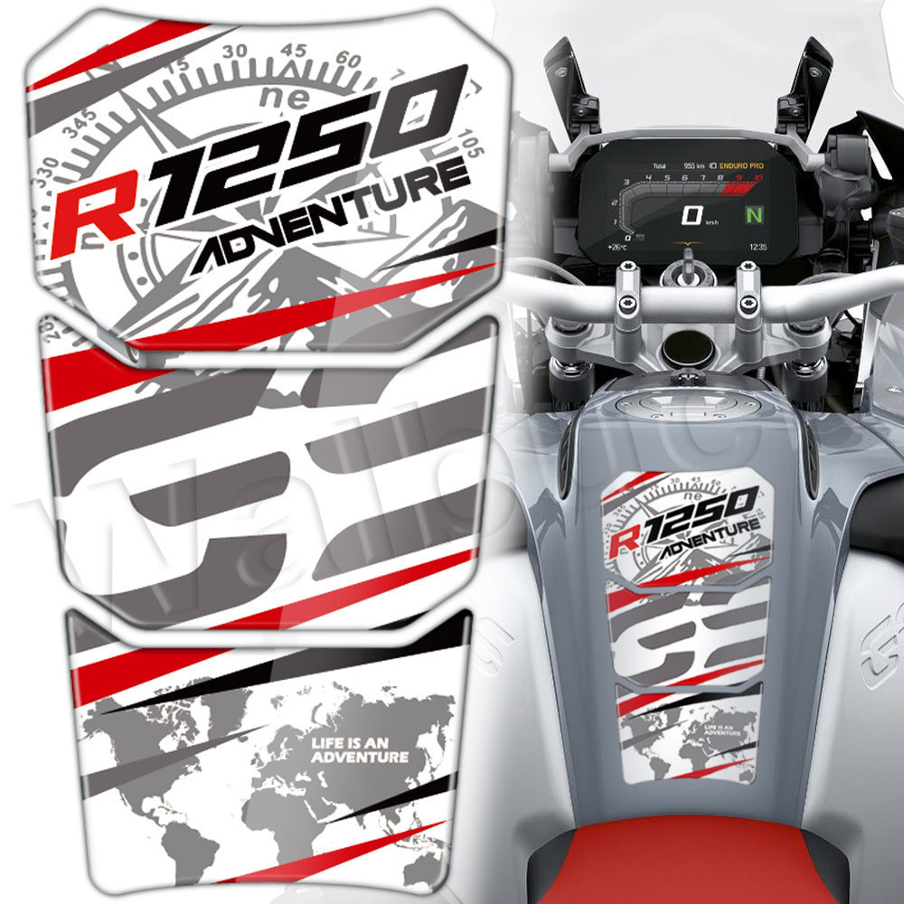 สําหรับ R1250GS R1250 GS R 1250GS ADV r1250 ผจญภัย 2019-2023 3M รถจักรยานยนต์ Pad Protector สติกเกอร