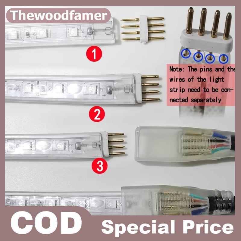 Thewoodfamer 1 PC 220V COB LED Strip Dimmer คู่มือ Controller ใช้สําหรับ 220V 50/100M Cob Led Strip 
