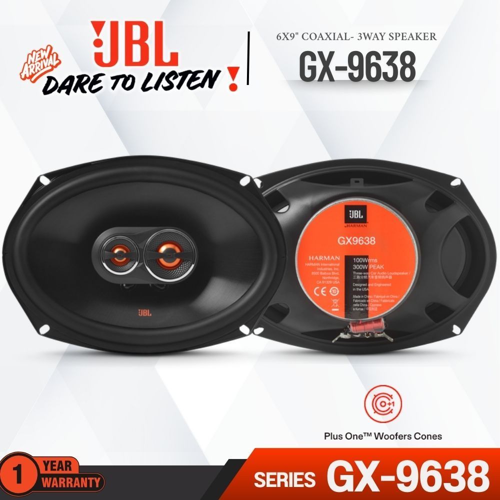 L2D CARAUDIO JBL CLASS TOP GX 9638 ลำโพงติดรถยนต์ 6×9นิ้ว 45Hz – 21KHz กำลังขับ 210watts เสียงครบทุกย่าน ราคา ถูกที่สุด ดีลบีเคเค แกลเลอรีภาพที่ 3