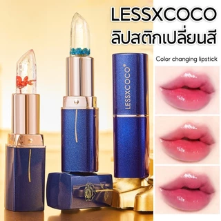 【ซื้อ 1 แถม 1】Lessxcoco lip ลิปเปลี่ยนสีตามอุณหภูมิ ลิป ทาทิ้งไว้แล้วเช็ดออก ติดทน24ชม