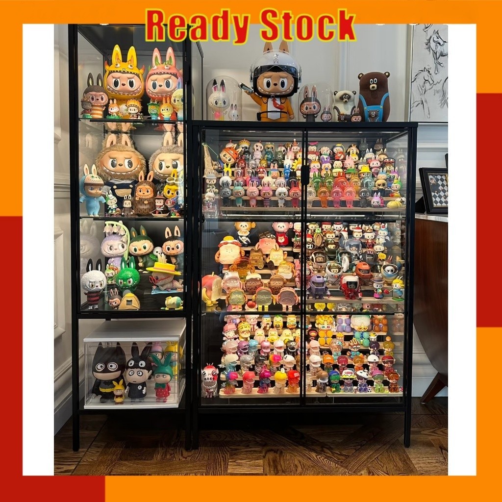 Display cabinet acrylic transparent storage rack dustproof storage cabinet multi-layer display rack 