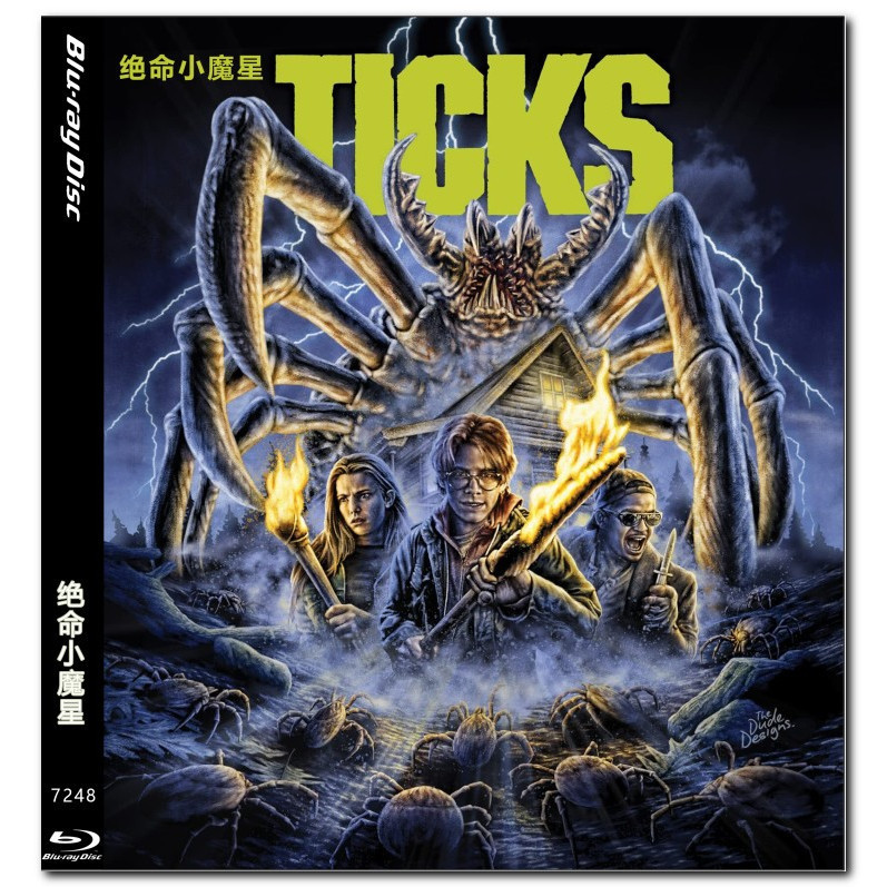 [ภาษาอังกฤษ][คลังสินค้าพร้อม] เห็บ Blu-ray HD Movie 4K UHD 1080P