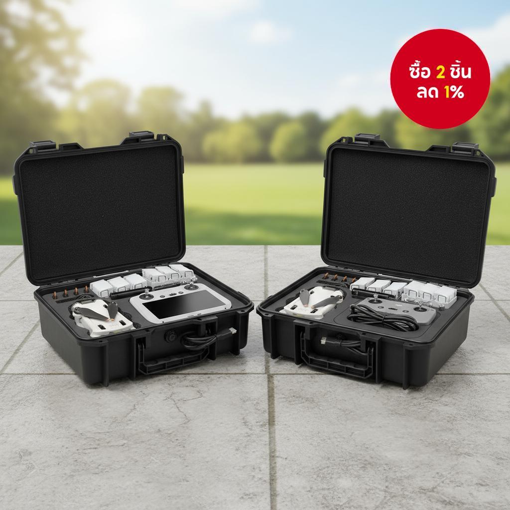เคสป้องกันแข็งสําหรับ DJI Mini3/Mini3 Pro/Mini 4 Pro พร้อมรีโมทคอนโทรล DJI RC/RC 2/RC-N2