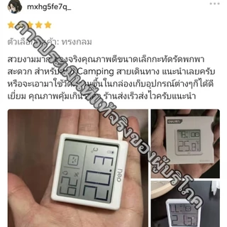 Deli เครื่องวัดอุณหภูมิ miniในร่มดิจิตอลไฮโกรมิเตอร์จอแสดงผล จอแอลซีดี ห้องเด็กอ่อน บ้านห้องนอน