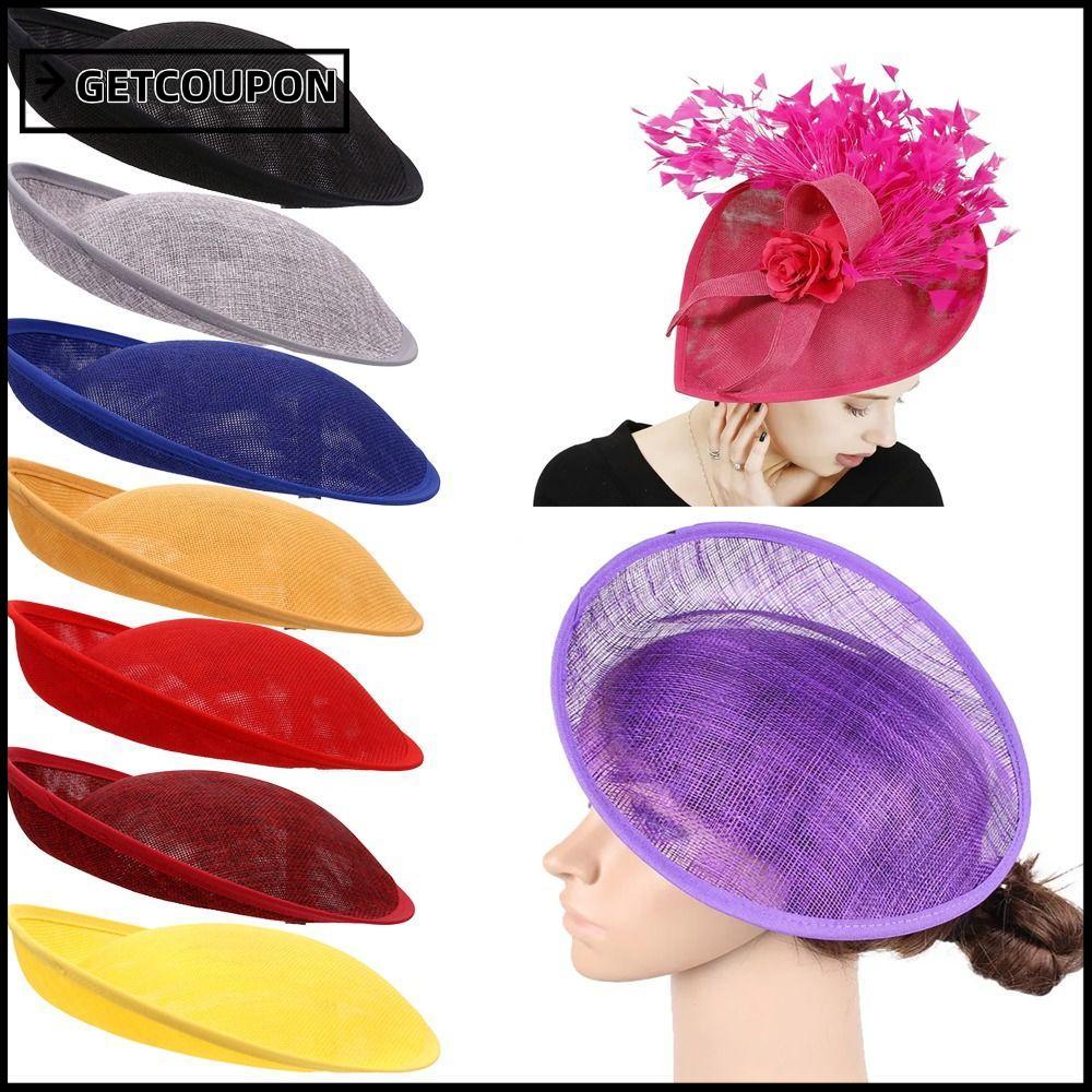 หมวกและอุปกรณ์เสริมผมสำหรับงาน.party.show หมวกเจ้าสาว, fascinator ฐาน, และแถบคาดศีรษะ สไตล์ฝรั่งเศส