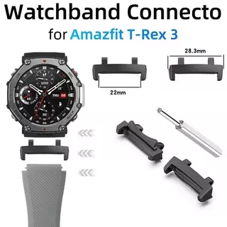 สายรัดซิลิโคนสําหรับ Huami Amazfit T-Rex 3 2 1 T-Rex 3Pro 44 มม.48 มม.T-Rex Ultra สายรัดข้อมือสีสันสดใส Marine สายคล้องกีฬานาฬิกาเข็มขัด
