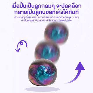 PUTTY SLIME สไลม์ฉีกได้ หลากสีสัน สไลม์เด็ก ของเล่นบีบอัดโคลนเด้ง ของเล่นคลายเครียด