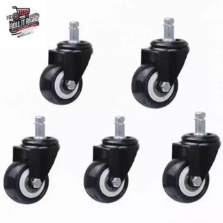 เก้าอี้สำนักงาน ล้อหมุนขนาด 1.5 นิ้ว หมุนได้ 360 องศา มีระบบ…