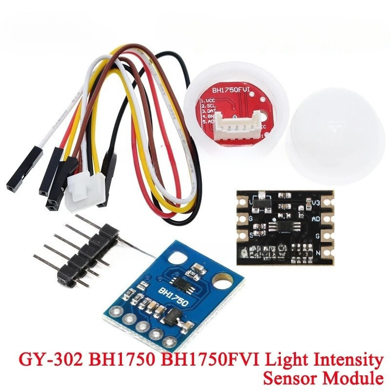 GY-302 BH1750 BH1750FVI ดิจิตอลแสงความเข้มแสงเซนเซอร์โมดูล I2C สําหรับ Arduino DC 3V-5V
