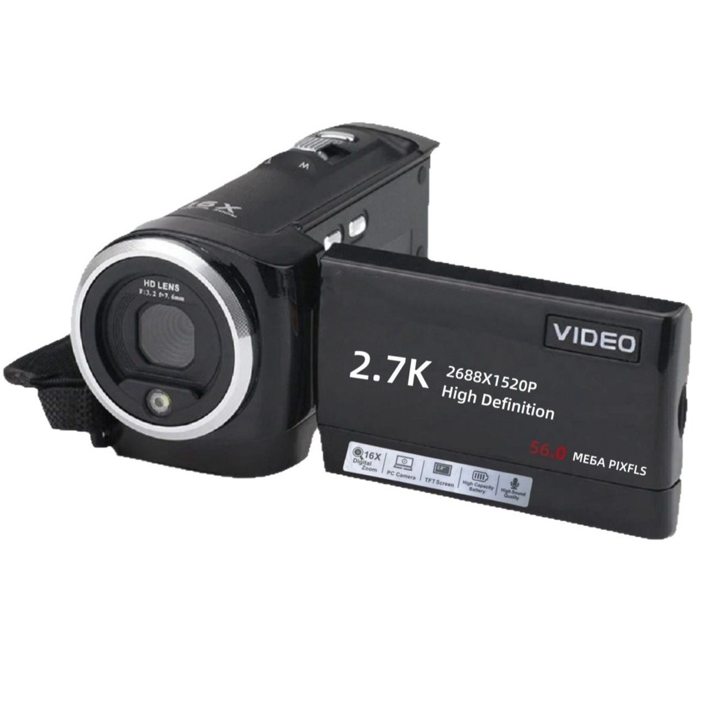 2.7K ดิจิตอล065600Wan Student Pixel English Cross-Border Camera Travel Products Home Camera HD