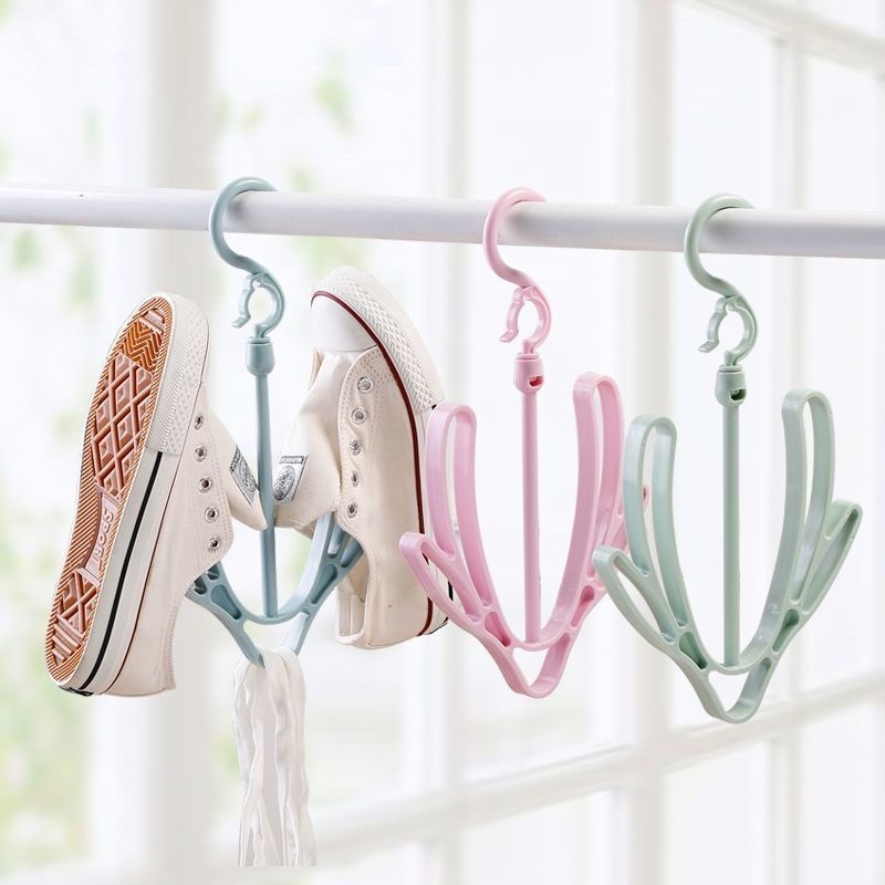 Super Multifunctional Smart 2-Prong Shoe Drying Hook - การหมุน 360 องศา - SA123