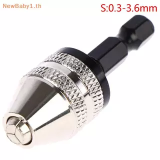 BABYONE 1/4 Hex Shank Keyless เจาะ Chuck Quick เปลี่ยนอะแดปเตอร์แปลงเจาะอะแดปเตอร์ TH