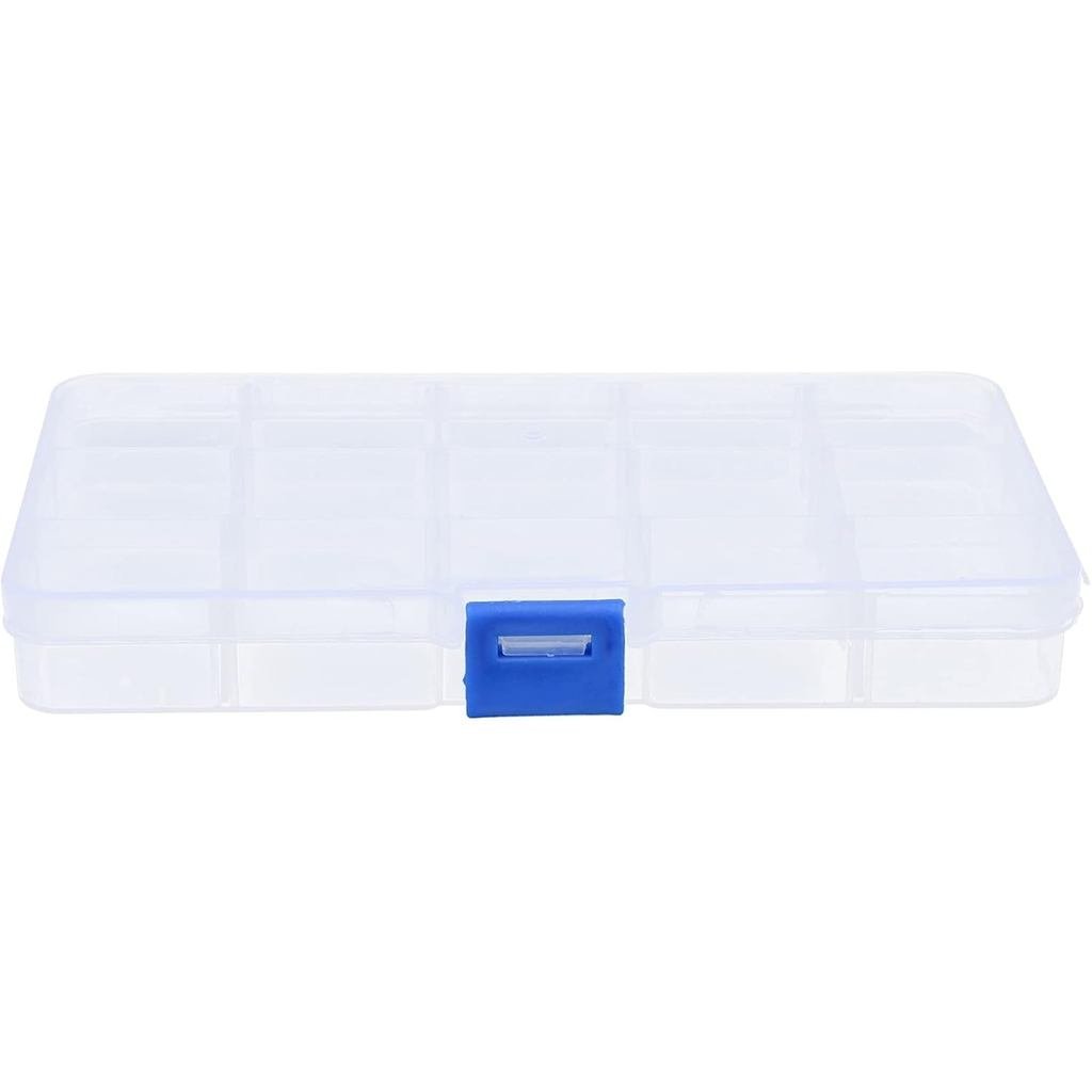 Box Material Jewelry Storage Box for Beads Earrings Necklaces Hooks Small Electronic Parts