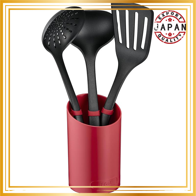 Tefal Ingenio Cooking Tools Set - Dishwasher Safe Kitchen Utensils for Easy Cooking and Serving
