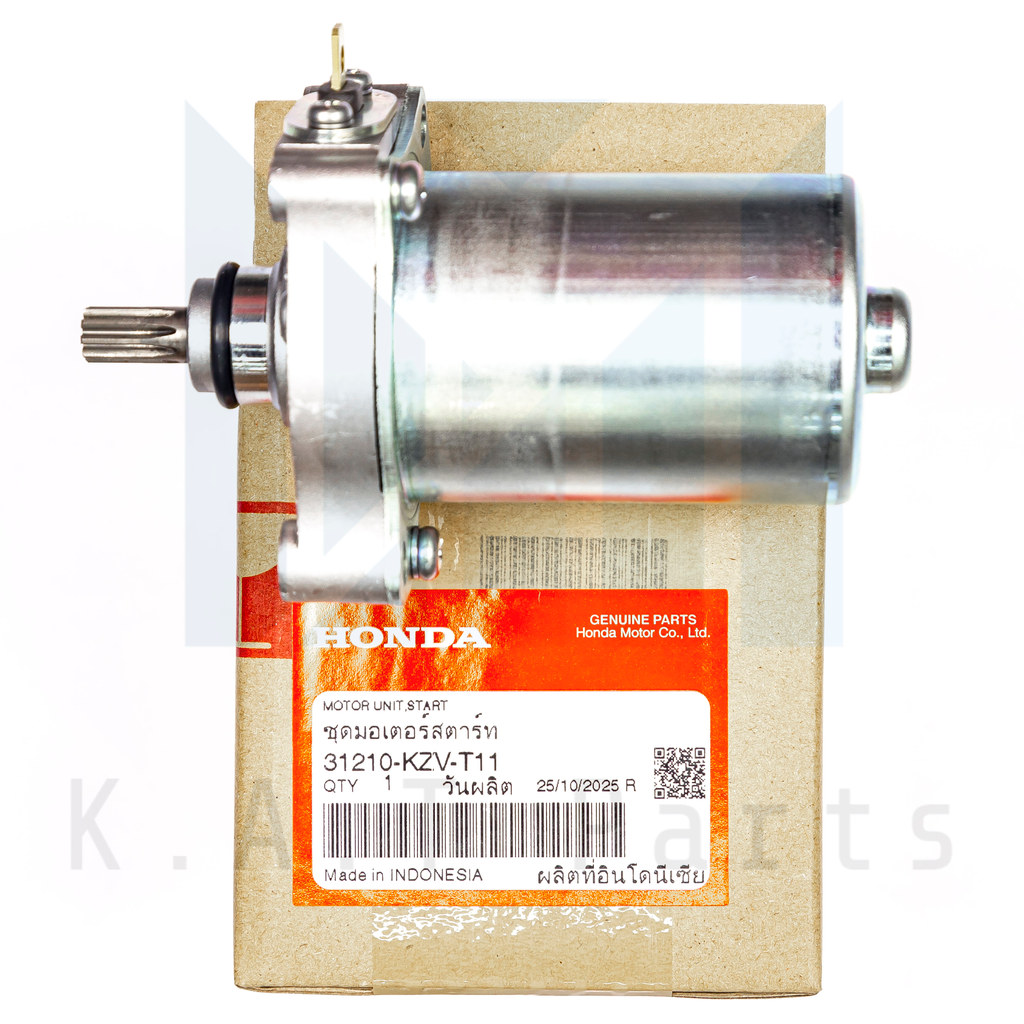 มอเตอร์สตาร์ท,ไดร์สตาร์ท เวฟ110i 2009-2025,เวฟ125i 2023+ แท้ศูนย์ (31210-KZV-T11)