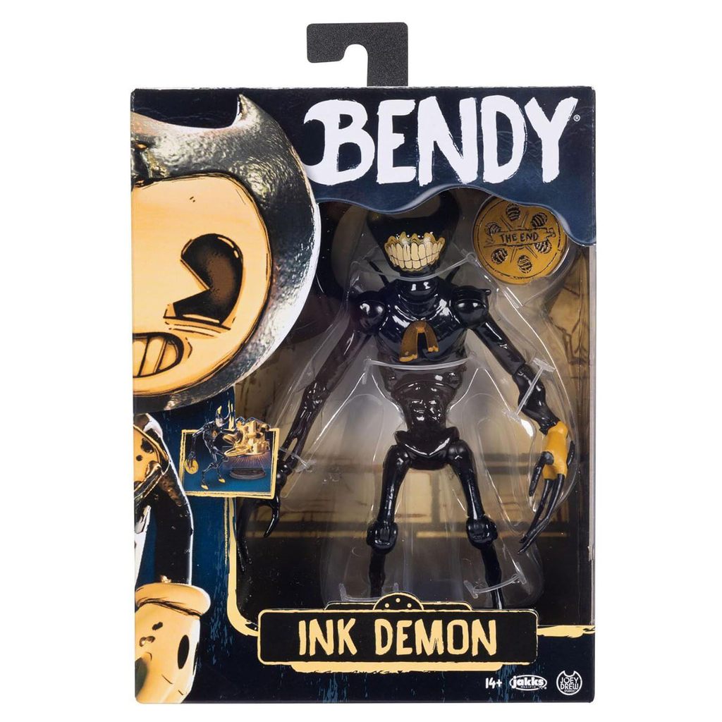 American Bendy Ink Straw Bendy Ink Machine ฟิกเกอร์ของเล่นเกมขนาด 5 นิ้ว