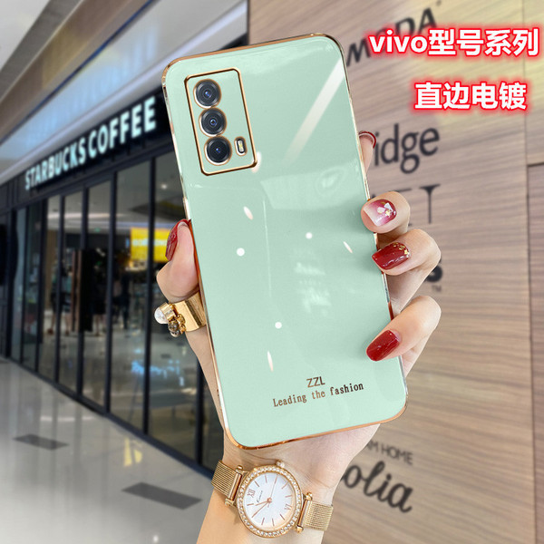 เคส iqoo 12 iqoo z9 5g เคส เหมาะสําหรับ vivoiqooZ5 เคสโทรศัพท์ IQOO7 เลนส์รวมทุกอย่างตรงขอบไฟฟ้าเคสน