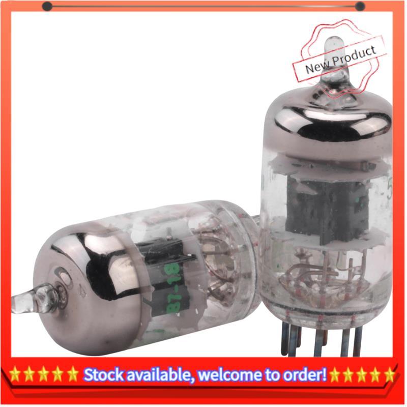 2PCS GE5654W GE5654 สูญญากาศวาล์วสูญญากาศอิเล็กทรอนิกส์หลอดอัพเกรดสําหรับ 6J1 6M1 6AK5 6J1P EF95 จับ