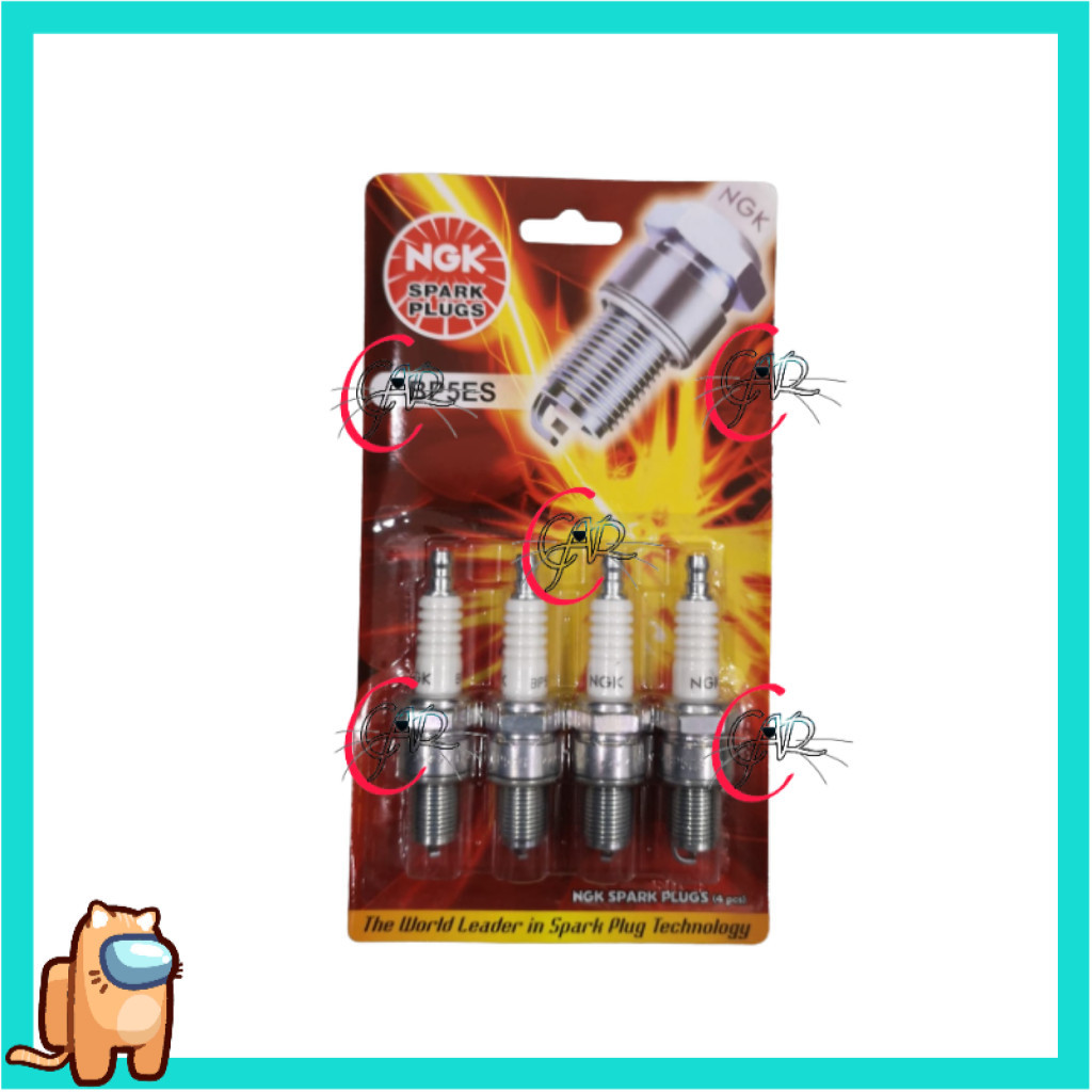 SPARK PLUG NGK (BP5ES) PROTON SAGA 8V 12V ISWARA WIRA CARBURETOR SATRIA 1.3 1.5 NISSAN C22 SUNNY 130