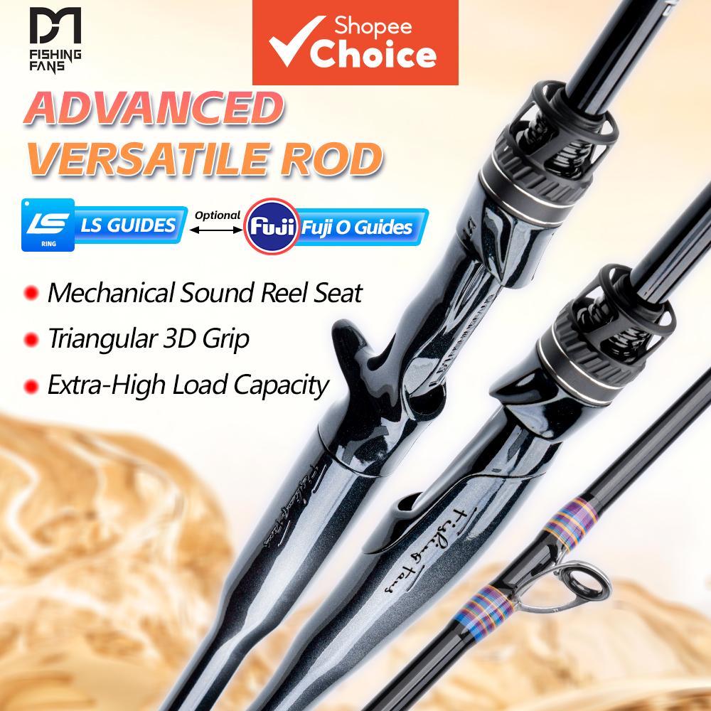 คันเบ็ดตกปลาทะเล FISHINGFANS ORCA ยาว 1.98m/2.13m/2.43m กําลังไฟ L/ML/M ด้ามจับทรงเรียว น้ําหนักเบา FUJI O/LS ไกด์วงแหวน 30T/36T ราคา ถูกที่สุด ดีลบีเคเค